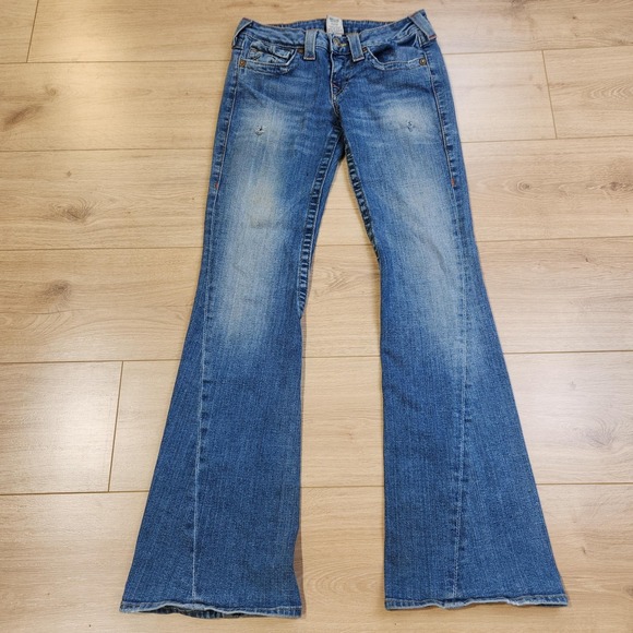 True Religion Denim - True Religion Blue Flare Jeans